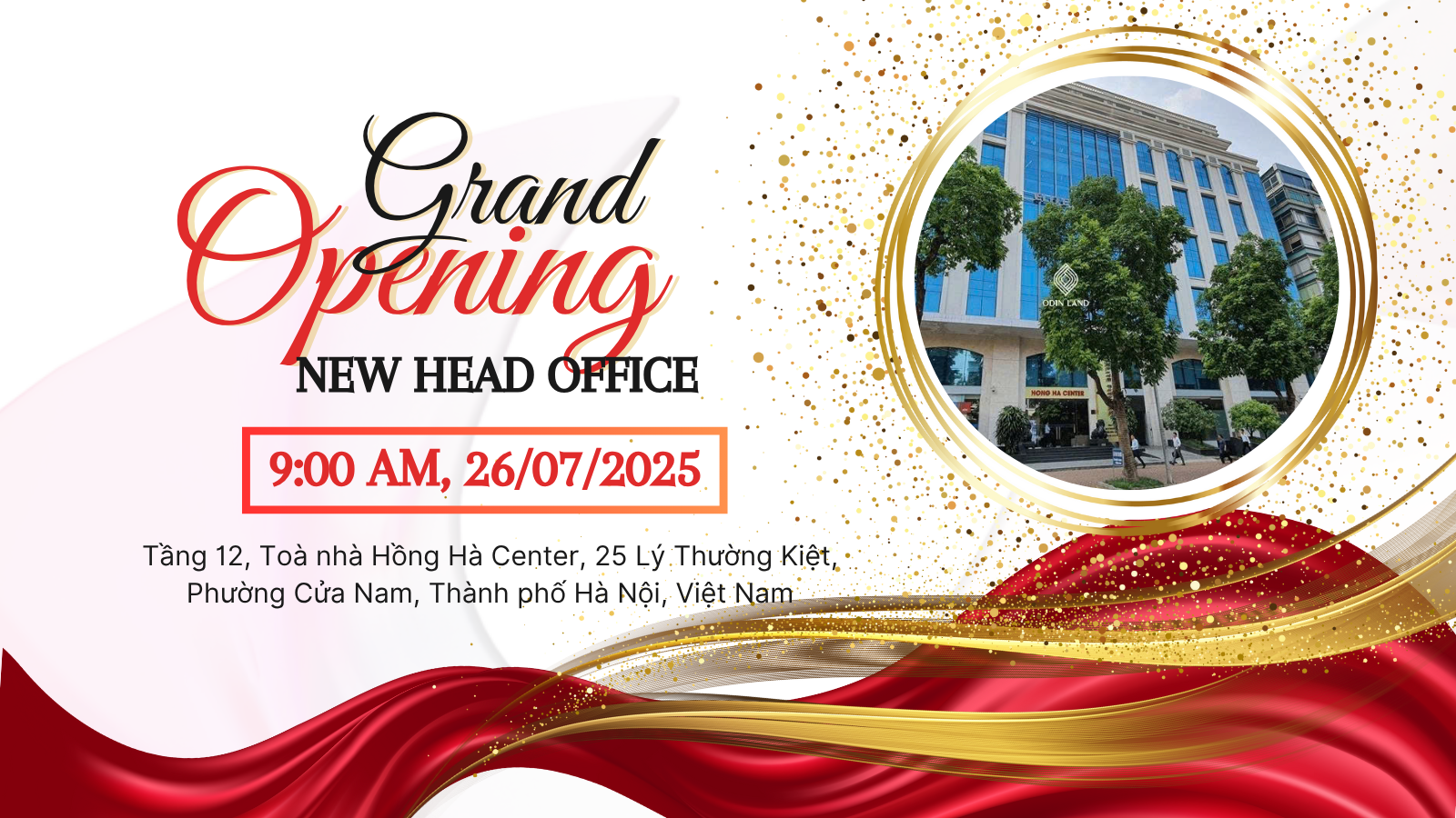 Thay đổi địa điểm đặt trụ sở chính PBSV