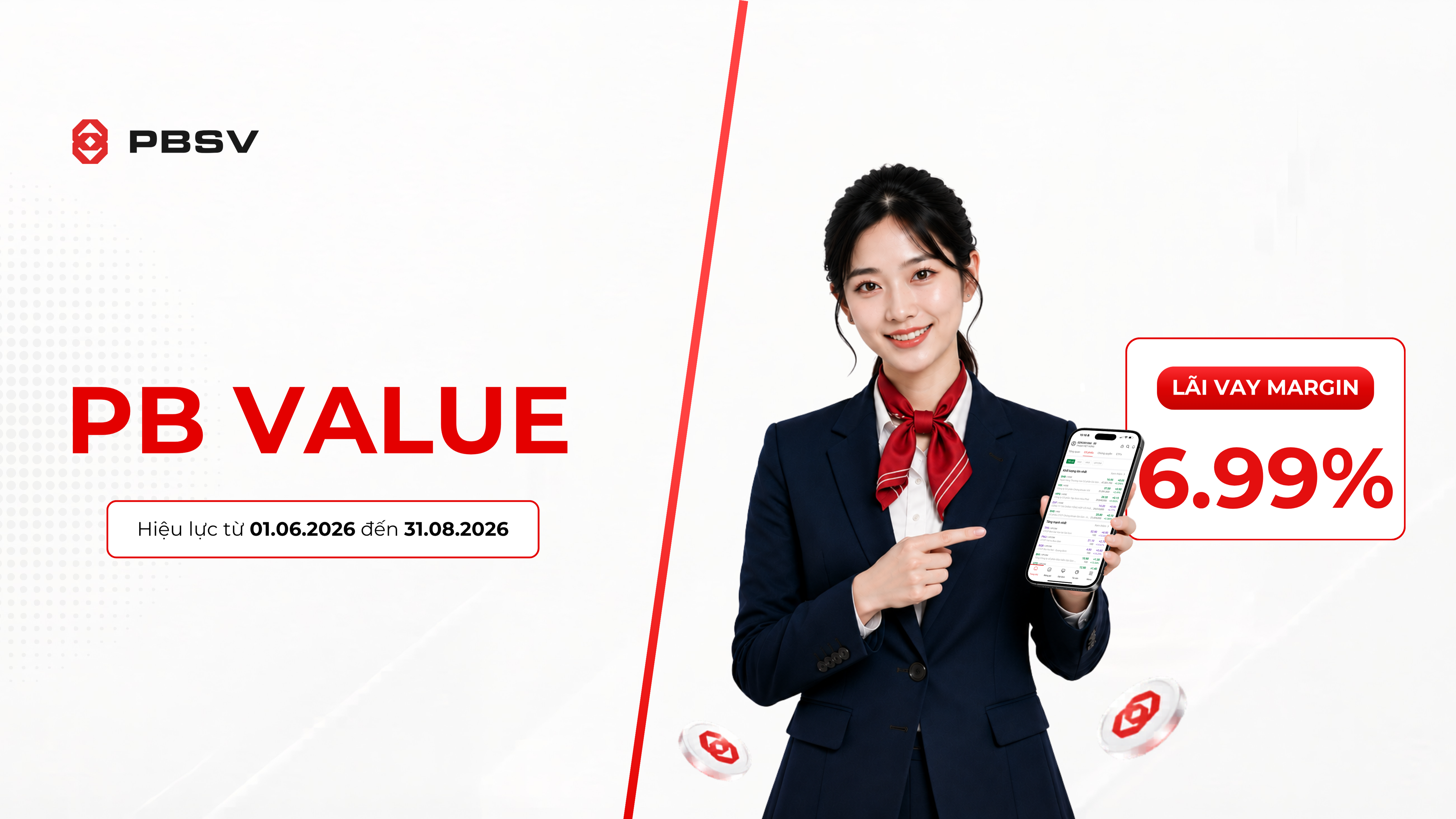 Thông Báo Chương Trình Ưu Đãi PB Value